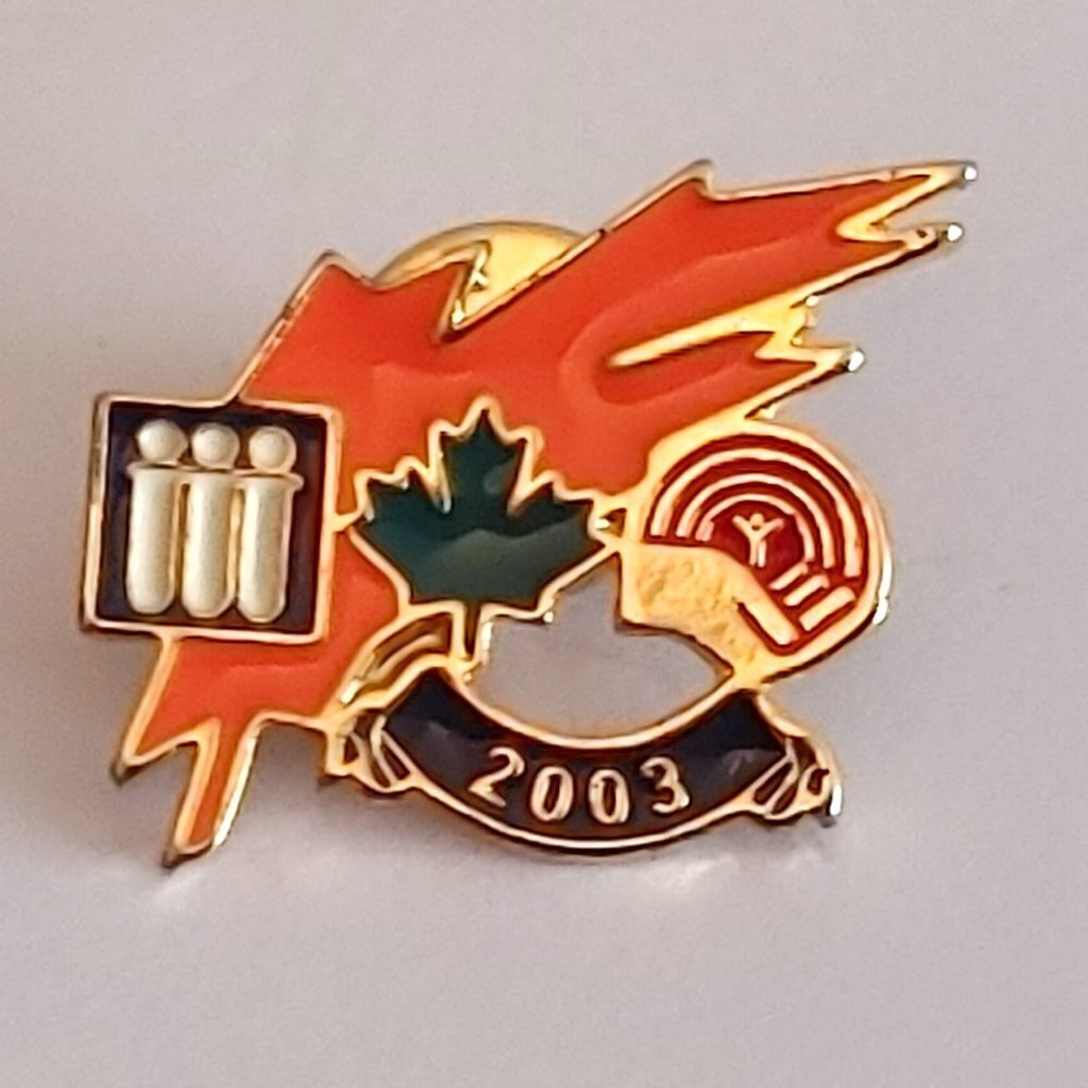 RETRO United Way Canada Pin LAMOND Made in Canada Pin 2003